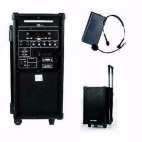 IBIZA SOUND PORT8MINI MOBIELE SPEAKER DRAADLOZE HEADSET, TV, Hi-fi & Vidéo, Appareil pour karaoké, Neuf, Micro(s), Enlèvement ou Envoi