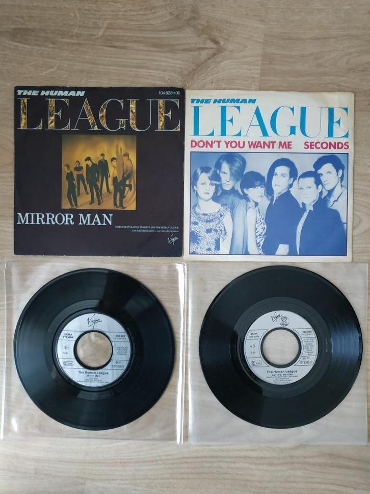 THE HUMAN LEAGUE MIRROR MAN// DON'T YOU WANT, CD & DVD, Vinyles | Rock, Comme neuf, Envoi