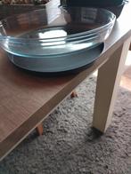 bakvorm 2x.  Glazen schotel, Huis en Inrichting, Ophalen
