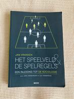 Het speelveld en de spelregels inleiding tot de sociologie, Boeken, Ophalen of Verzenden, Zo goed als nieuw, Hoger Onderwijs, Erik Hendrickx