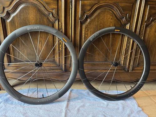 HUNT SUB50 LIMITLES DISC carbon spoke, Fietsen en Brommers, Fietsonderdelen, Zo goed als nieuw, Racefiets, Wiel, Ophalen