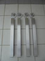 Set van 4 inoxen tafelpoten, Ophalen, Tafelpoot, Gebruikt, 50 tot 100 cm