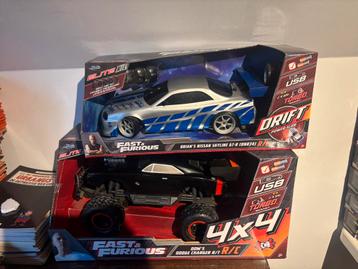 2 x Fast en furieus auto’s op afstandsbediening beschikbaar voor biedingen