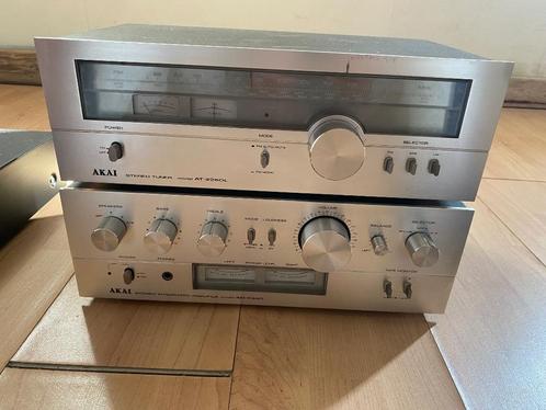 Vintage Akai AM-2350 versterker + AT-2250L tuner – topstaat, Audio, Tv en Foto, Tuners, Zo goed als nieuw, Analoog, Ophalen