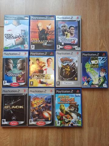 Lot PS2 Games: Pro Evolution Soccer 2,3,4,5,6 beschikbaar voor biedingen