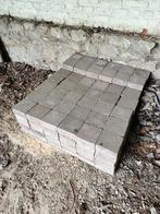 GRIJZE GETROMMELDE BETONSTRAATSTEEN 15X15X6CM, Tuin en Terras, Tegels en Klinkers, Ophalen, Gecoat, Klinkers, Nieuw
