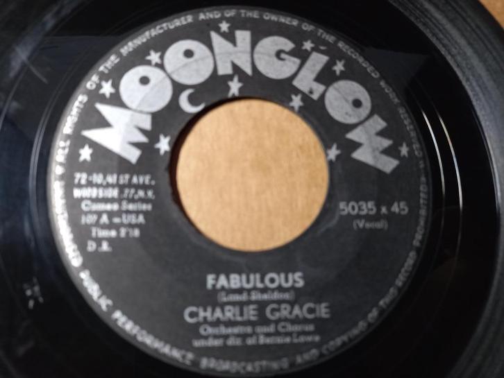 Charlie Gracie – Fabulous / Just Lookin' '7, Cd's en Dvd's, Vinyl Singles, Gebruikt, Single, Overige genres, 7 inch, Ophalen of Verzenden