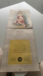 Calendrier original pour pin-up 1948 Esquire, Collections, Marques & Objets publicitaires, Enlèvement ou Envoi