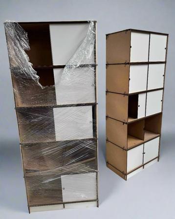 2 modulaire moderne kasten, Modern design, Enlèvement ou Envoi, 200 cm ou plus, 75 cm ou plus