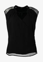 Chemise noire avec inserts en dentelle sur les épaules, Vêtements | Femmes, T-shirts, Taille 42/44 (L), Manches courtes, Enlèvement ou Envoi