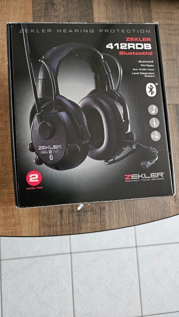 Zekler gehoorbeschermer & koptelefoon, Doe-het-zelf en Bouw, Gehoorbeschermers, Nieuw, Bluetooth, Radio-ontvangst, Ophalen