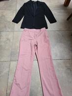 Stijlvolle roze broek mt 176, Enlèvement ou Envoi, Comme neuf, Fille, Pantalon