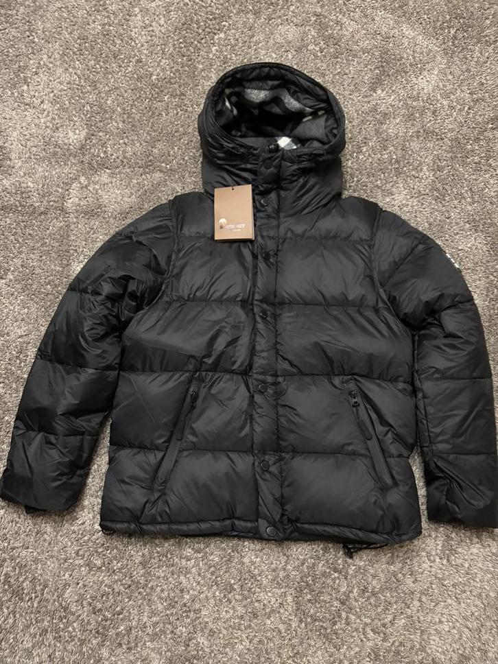 Burberry jas, Kleding | Heren, Jassen | Winter, Zo goed als nieuw, Maat 48/50 (M), Zwart, Ophalen of Verzenden