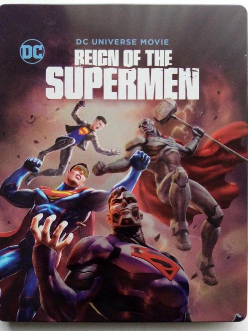 Reign of the supermen / Blu-ray STEELBOOK, CD & DVD, Blu-ray, Comme neuf, Enlèvement ou Envoi