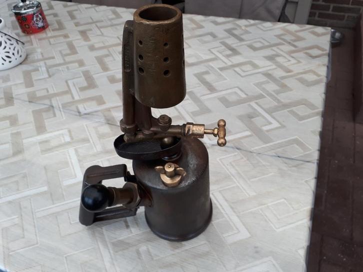 benzinebrander voor gloeikoptractor, Antiek en Kunst, Antiek | Gereedschap en Instrumenten, Ophalen of Verzenden