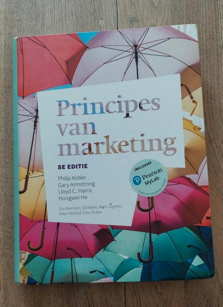 Philip Kotler - Principes van marketing, Boeken, Schoolboeken, Zo goed als nieuw, Nederlands, Ophalen