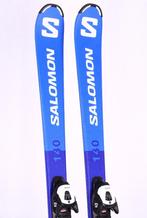 120 130 140 cm SALOMON S/RACE JR 2024, blue/white, grip walk, Sport en Fitness, Skiën en Langlaufen, Gebruikt, Verzenden, 100 tot 140 cm