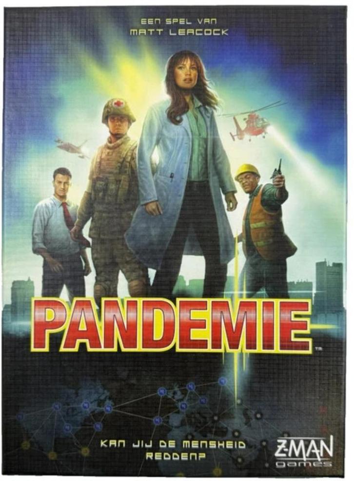Pandemie Z-Man Games bordspel gezelschapsspel spel compleet, Hobby en Vrije tijd, Gezelschapsspellen | Bordspellen, Zo goed als nieuw