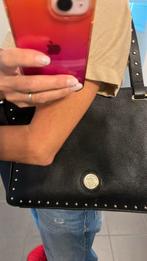 Zwarte handtas merk La Pomme De Loveley, Handtassen en Accessoires, Tassen | Damestassen, Ophalen of Verzenden, Zo goed als nieuw