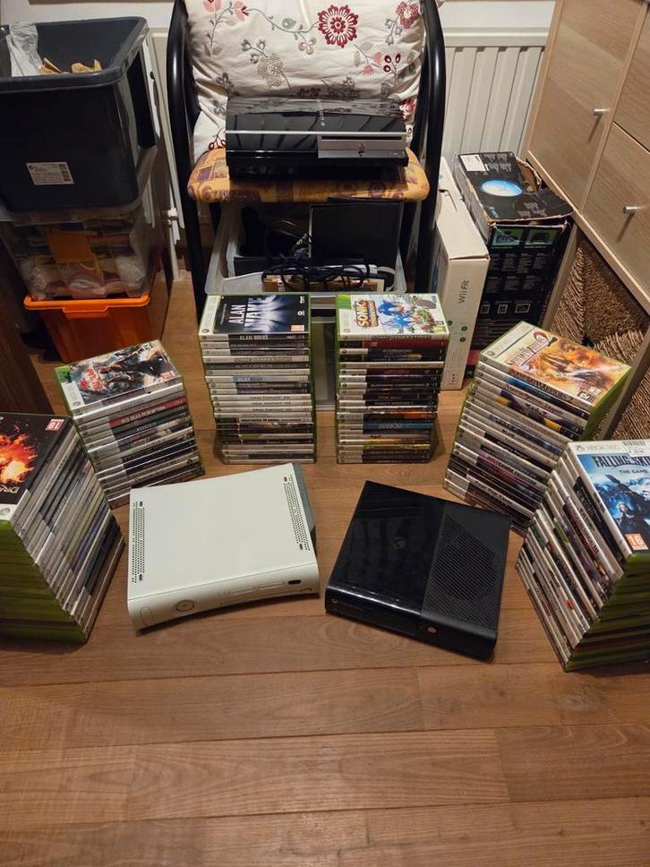 Xbox 360 + games apart uitkiezen, Games en Spelcomputers, Spelcomputers | Xbox 360, Zo goed als nieuw, Ophalen of Verzenden