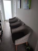 4 prachtige stoelen met bijhorende kussens INTENSO, Huis en Inrichting, Ophalen, Overige materialen, Overige kleuren, Zo goed als nieuw