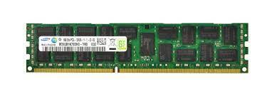 8GB 2Rx4 PC3L-12800R DDR3-1600 ECC Samsung M393B1K70DH0-YK0, Computers en Software, RAM geheugen