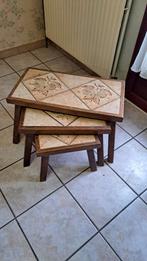 A vendre 3 tables gigogne, Maison & Meubles, Tables | Tables d'appoint, Enlèvement