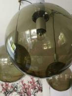Suspension 3 Grands Globes Vintage OTT / Raak, Zo goed als nieuw, Ophalen, Glas