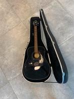 Yamaha Akoestisch gitaar met draagkoffer, Musique & Instruments, Comme neuf, Enlèvement, Guitare Western ou Guitare Folk