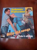 45T Johnny Palermo : Silly old songs (Belpop)(WIT vinyl), CD & DVD, Vinyles Singles, Enlèvement ou Envoi
