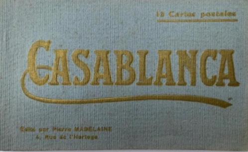 Casablanca 12 postkaarten circa 1930, Verzamelen, Postkaarten | België, 1920 tot 1940, Ophalen of Verzenden