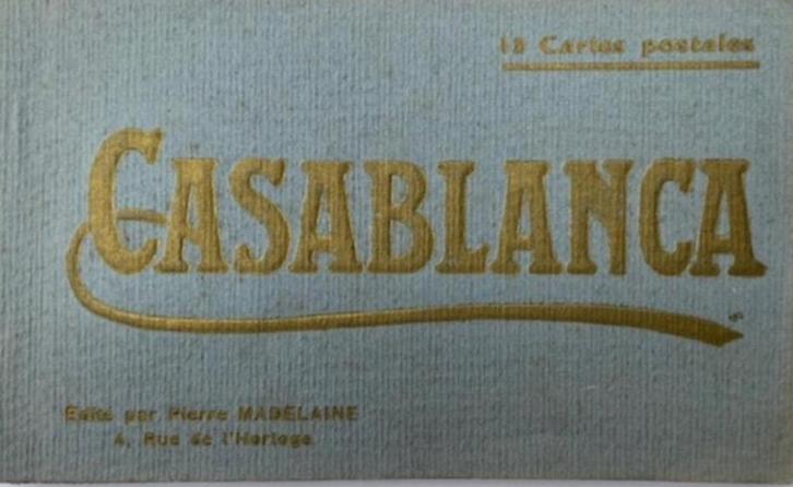 Casablanca 12 postkaarten circa 1930, Verzamelen, Postkaarten | België, 1920 tot 1940, Ophalen of Verzenden