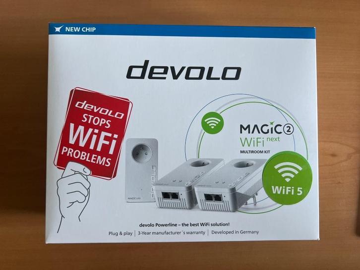 Devolo Magic 2 Wifi next multiroom kit 8629 Nieuw, Computers en Software, Powerlines, Nieuw, Ophalen