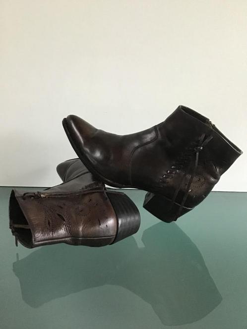 Gratis Verzenden | Sendra Bohemian bruine laarzen 41, Kleding | Dames, Schoenen, Zo goed als nieuw, Lage of Enkellaarzen, Bruin