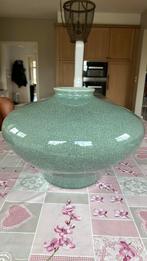 Blauw-Groen vaas, Tuin en Terras, Ophalen, Zo goed als nieuw