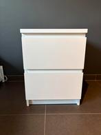 Malm Nachtkastje Ikea, Maison & Meubles, Chambre à coucher | Tables de chevet, Comme neuf, Moins de 45 cm, Enlèvement, 55 à 70 cm