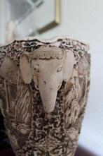 Vintage Orientaalse vaas, BoHo - Bali stijl., Ophalen of Verzenden