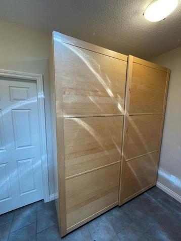 Pax Hakadal schuifdeuren voor Pax kledingkast 200x236 cm beschikbaar voor biedingen
