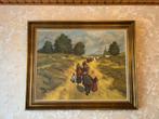 Schilderij Bedevaart in de Kempen van kunstenaar J. Dejaeger, Ophalen