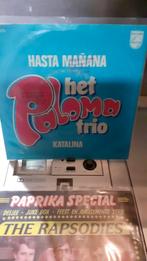 Vinyl singel het paloma trio hasta manana zie foto, Cd's en Dvd's, Vinyl | Nederlandstalig, Ophalen of Verzenden, Zo goed als nieuw