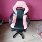 Gaming bureaustoel zwart-roze (junior), Huis en Inrichting, Bureaustoelen, Ophalen, Gaming bureaustoel, Nieuw, Roze