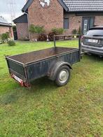 Ijzeren aanhangwagen remork, Enlèvement, Comme neuf