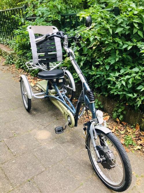 Van raam easy Rider met Silent motor met goede accu., Fietsen en Brommers, Fietsen | Driewielfietsen, Ophalen of Verzenden