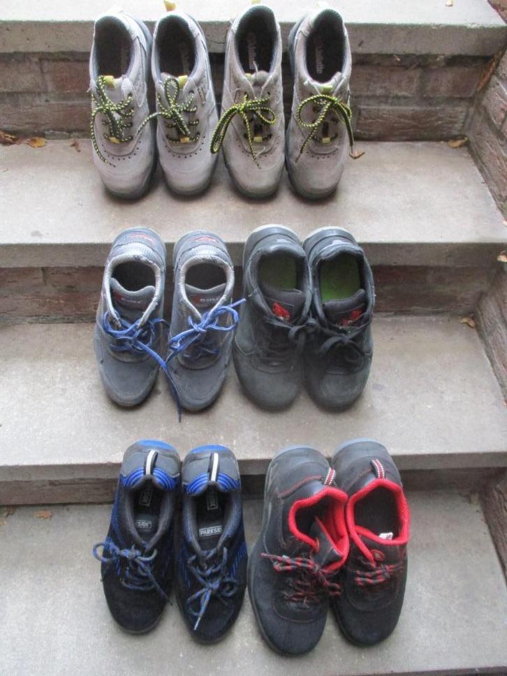 Werkschoenen, veiligheidsschoenen, Doe-het-zelf en Bouw, Veiligheidskleding, Gebruikt, Ophalen