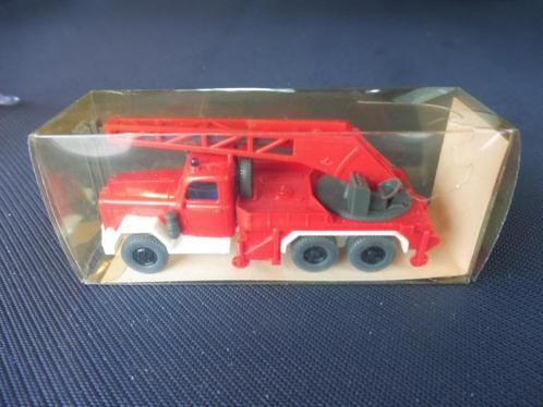 1:87 Wiking 630 Magirus KW 16 feuerwehr kraanwagen brandweer, Hobby & Loisirs créatifs, Voitures miniatures | 1:87, Comme neuf