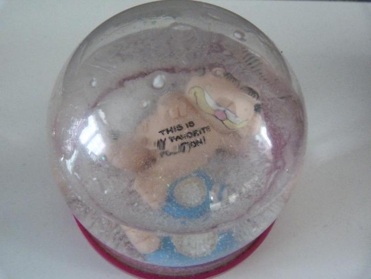 Boule À Neige Garfield, Divers, Noël, Utilisé, Enlèvement ou Envoi