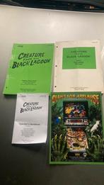 Flipperkast creature manual set + flyer, Verzamelen, Automaten | Flipperkasten, Ophalen of Verzenden, Gebruikt, Flipperkast