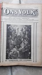 Ons Volk ontwaakt 1922, Livres, Journaux & Revues, Autres types, Enlèvement, Utilisé