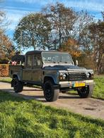 Land Rover Defender 130 TD5 2002, Auto's, Land Rover, 2500 cc, Zwart, Leder en Stof, 120 kW