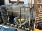 Opvouwbare metalen hondenbench xxl - 112 x 75 x 75, Dieren en Toebehoren, Ophalen, Zo goed als nieuw